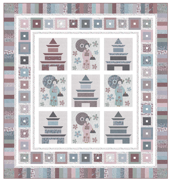 Alex Anderson Pagodas Quilt Pattern