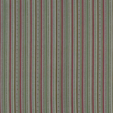 Winter Village - Stripe Green 2334-003 - 1/3 yd remnant