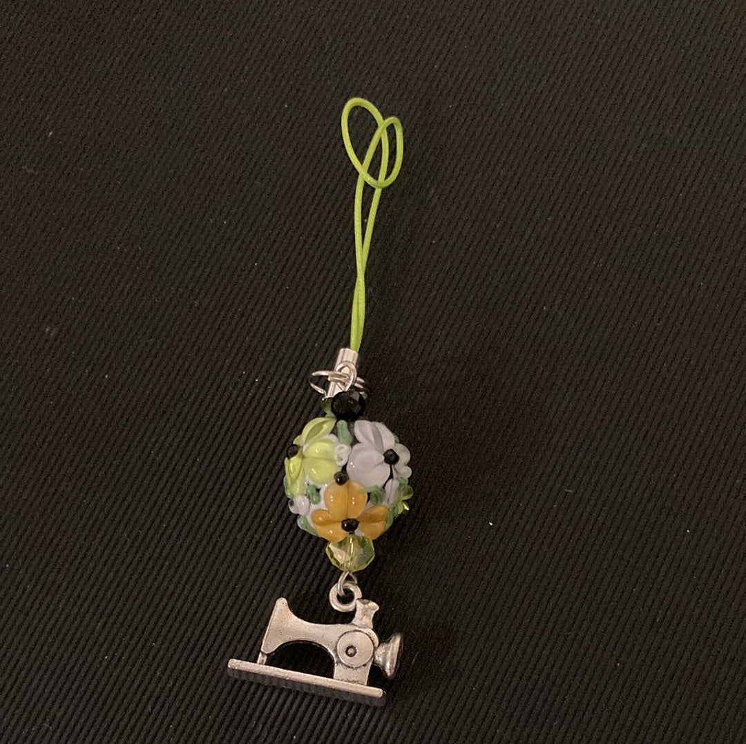 Scissor Charm - Flower Ball