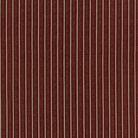 High Meadow Farm - Tractor Tracks Jam 3048-003 - red cotton fabric with beige stripes