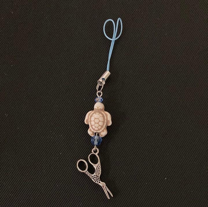 Scissor Charm - Turtle