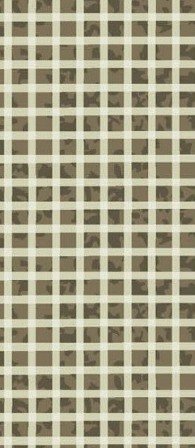 Favourites by Lynette Anderson - 81620-22 - taupe cotton fabric with ecru grid