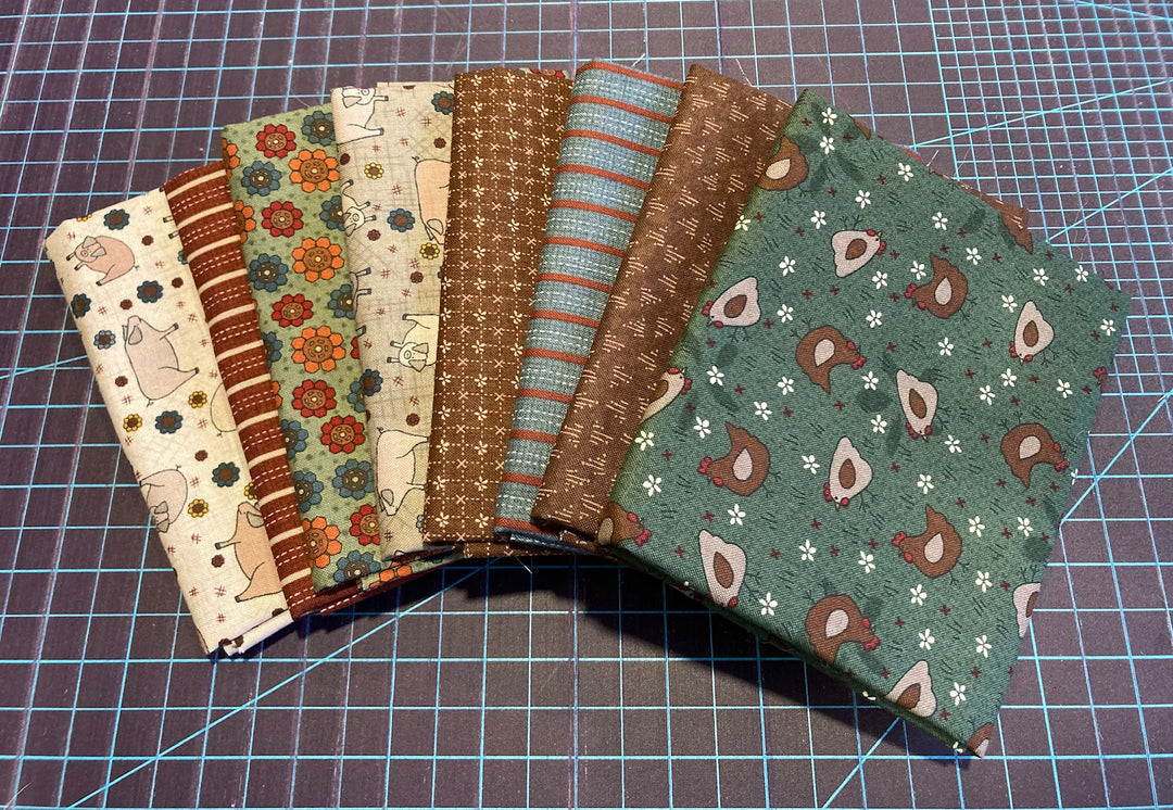 High Meadow Farm - Fat Quarter Bundle (8 pcs)