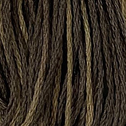 Valdani 6-Strand Floss O548 Blackened Khaki Brown