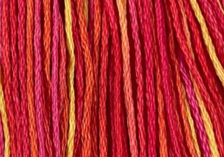 Valdani V11 6-Strand Floss called Amsterdam Tulips