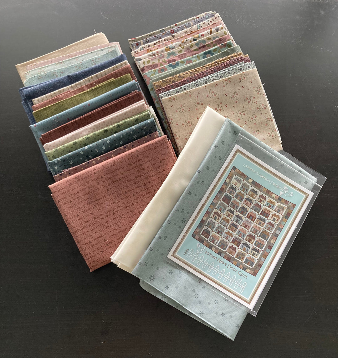 House Next Door Quilt Kit