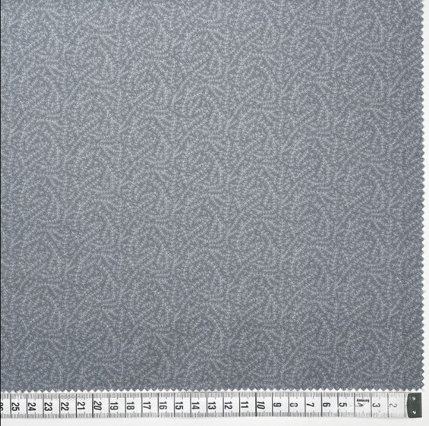 Botanicals 80990-119 - lavender cotton fabric with white vines all over