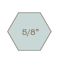 5 in Hexagon Template 