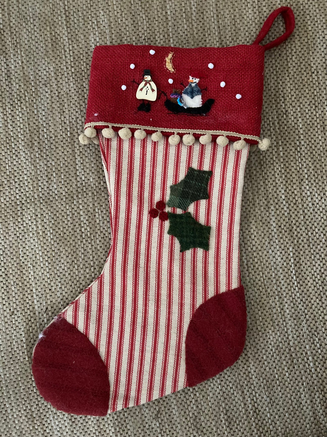 Christmas Stocking made from our kit