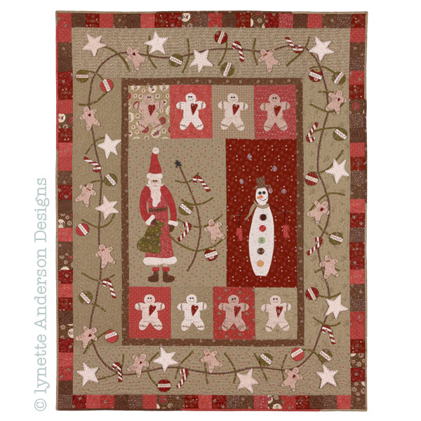 Santa's Blessing Quilt by Lynette Anderson