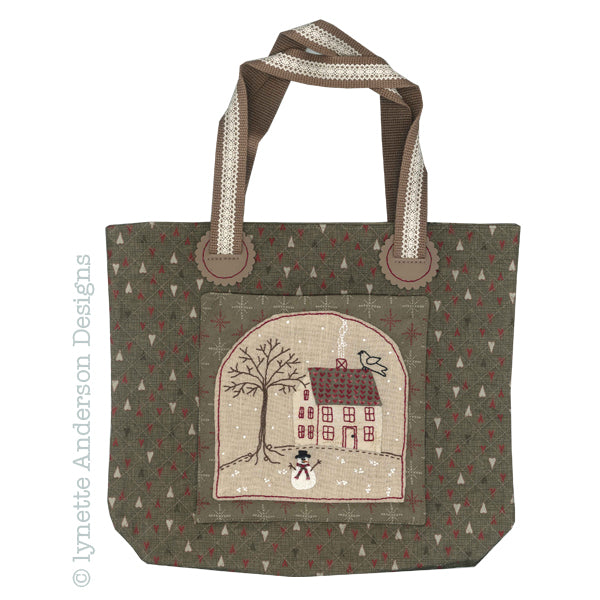 Winter House Bag by Lynette Anderson