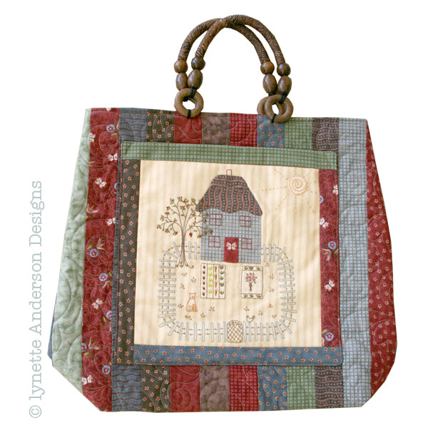 Butterfly Cottage Bag by Lynette Anderson