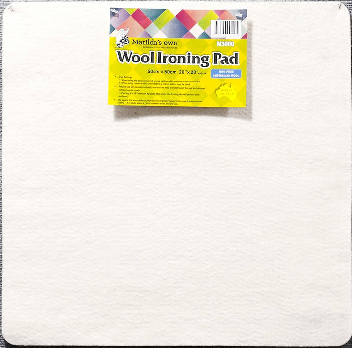 Wool Ironing Pad - 20" x 20"