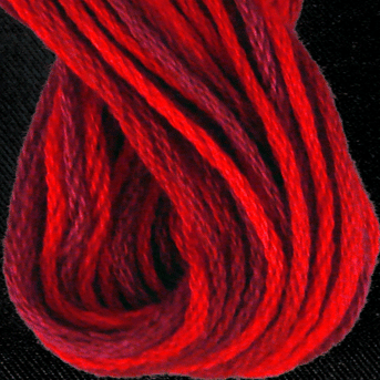 Valdani 6-Strand Floss M43 Vibrant Reds