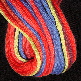 Valdani 6-Strand Floss M54 Primaries