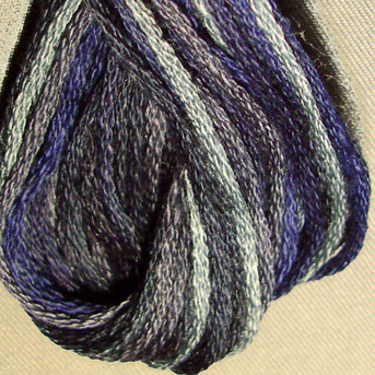 Valdani 6-Strand Floss P7 Withered Blue