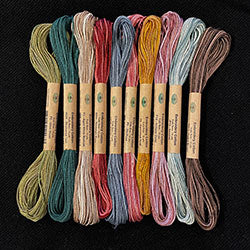 Say it with Flowers - 10 skeins of Valdani 6-strand Embroidery Floss 