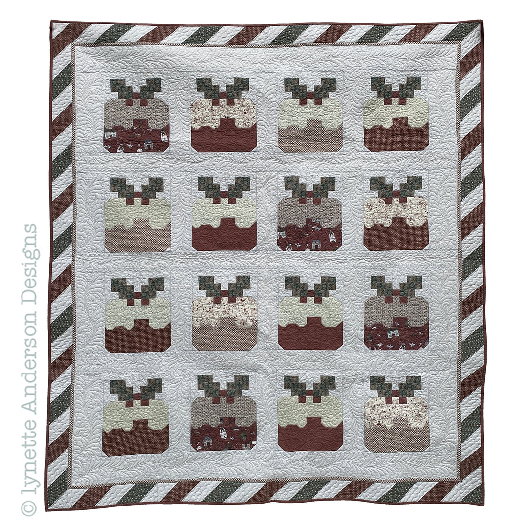 Plum Pudding Quilt by Lynette Anderson