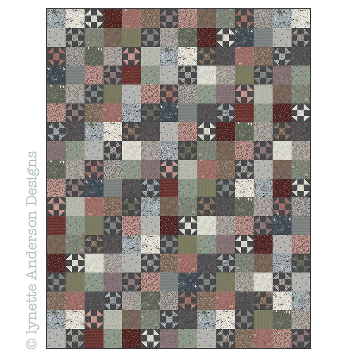 Simple Patches Quilt by Lynette Anderson