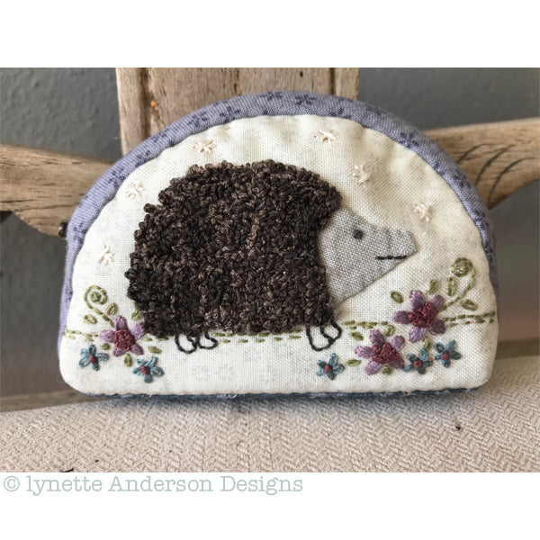 Little Hedgehog Purse by Lynette Anderson