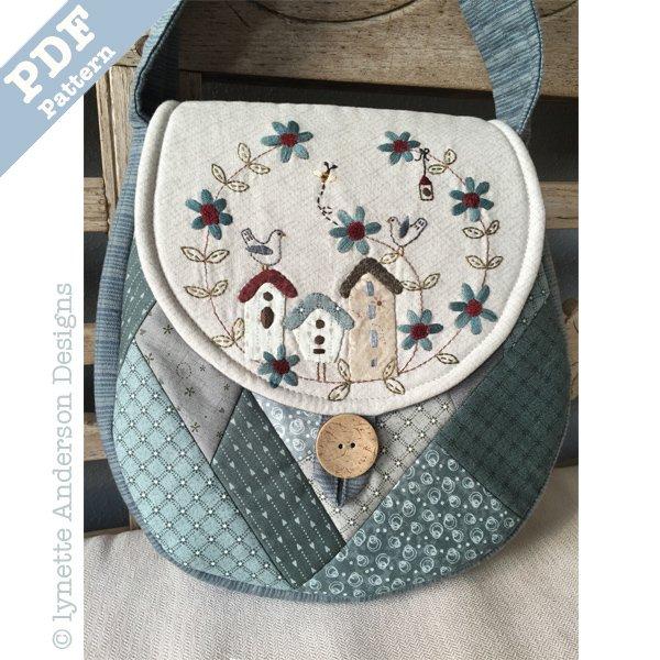 Birdhouse Bag by Lynette Anderson