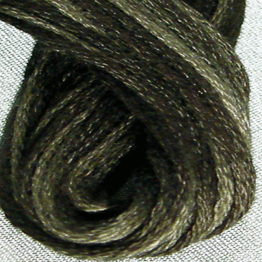 Valdani 6-Strand Floss H209 Khaki Black