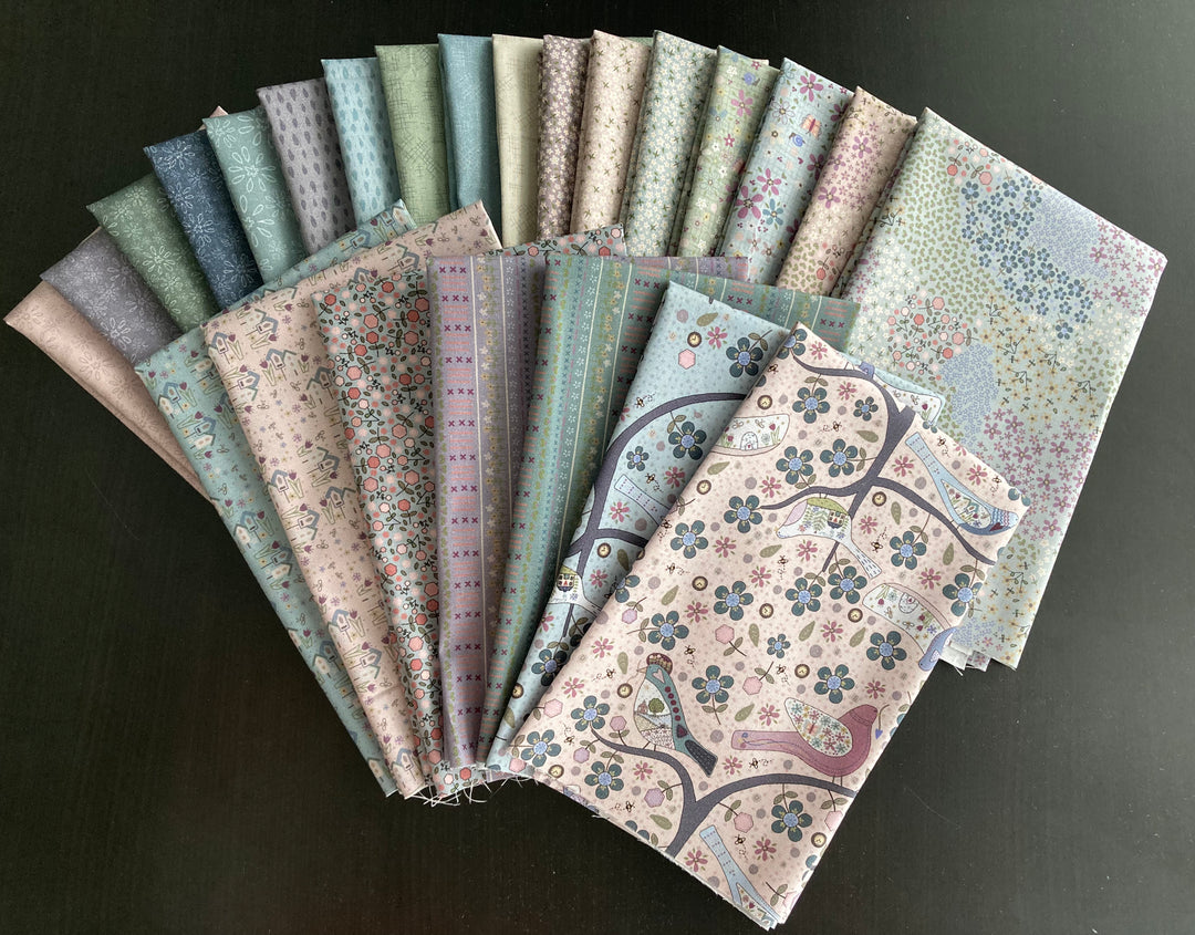 Garden of Flowers - Fat Quarter Bundle (24 pcs)