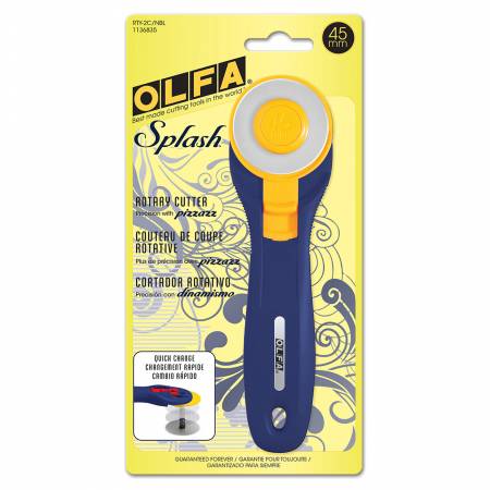 Olfa Splash Rotary Cutter - Navy