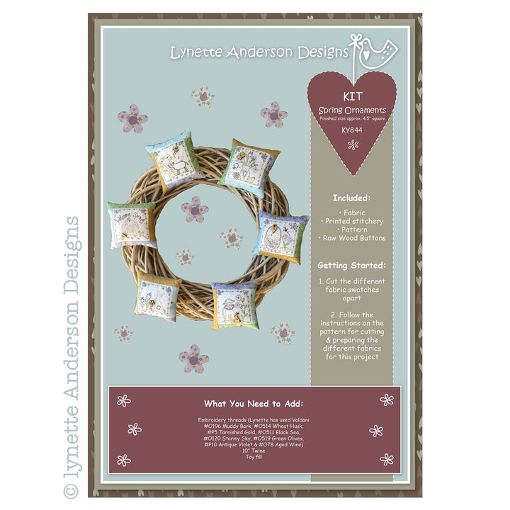 Spring Ornaments Panel Kit