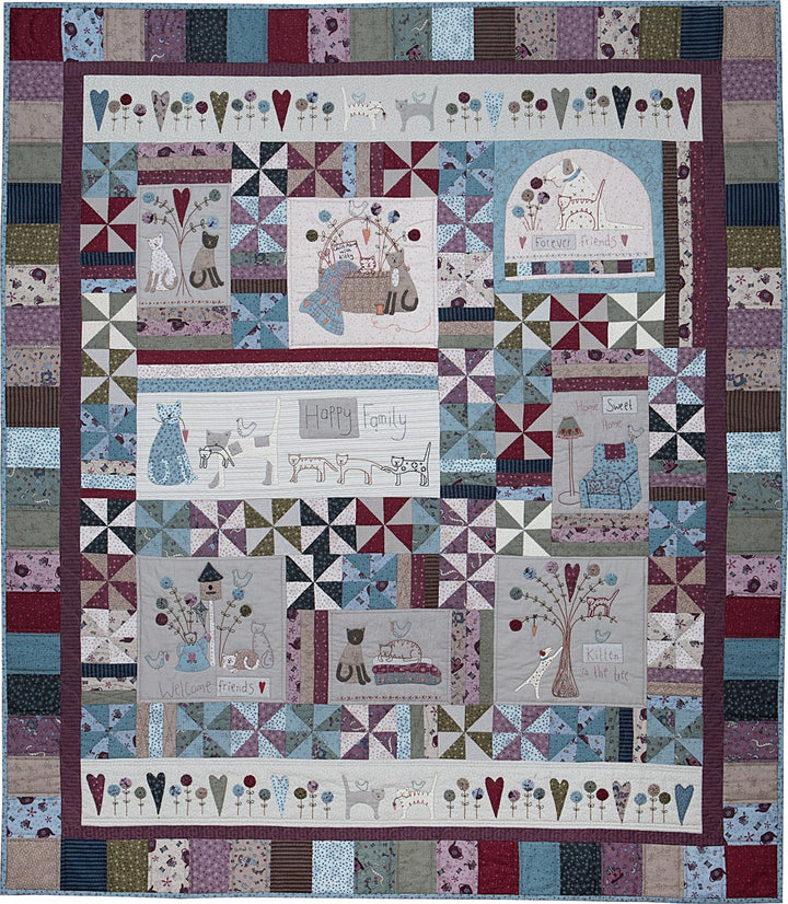 A Kitten's Tale Quilt by Lynette Anderson